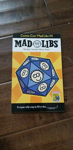 2019 SDCC COMIC CON EXCLUSIVE MAD LIBS DC MARVEL WONDER WOMAN SPIDER-MAN - Picture 1 of 1