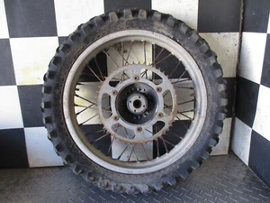 84 1984 XR250R XR 250 R XR250 rear wheel rim hub - Foto 1 di 9