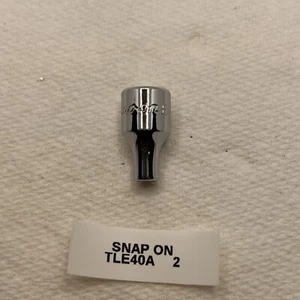 Snap-On Tools EE. UU. 1/4" Drive E4 Invertido E TORX Enchufe Cromo TLE40A - Imagen 1 de 5