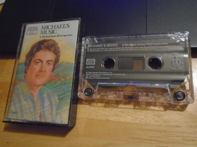 RARE OOP PROMO Michael Jones CASSETTE Michael's Music Retrospective NEW AGE 1990 - Image 1 of 2