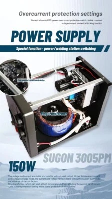 3005PM DC Power Supply 30V-5A 150W 6-Port USB - Image 1 of 4