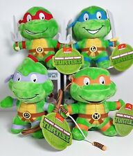 Licensed Teenage Mutant Ninja Turtles Raph Donnie Mikey Leo 16CM Plush Toy BNWT