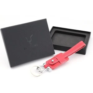 Haryali London Genuine Leather Wrist Keychain Keyring Hand Crafted for Men Women - Picture 1 of 4