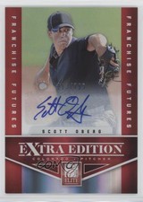 2012 Elite Extra Edition Franchise Futures Signatures /799 Scott Oberg #96 Auto