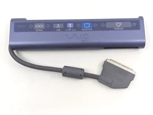 [Tested/Clean] Sony Vaio i.LINK Port Replicator PCGA-UPR5 DARK PURPLE - Picture 1 of 6