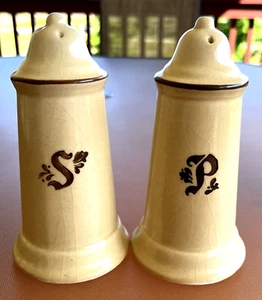 Pfaltzgraff Village Salt and Pepper Shaker Set, Great Condition 5 3/4" Tall - Picture 1 of 10
