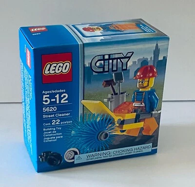 *BRAND NEW* Lego City Construction Street Cleaner 5620 Worker Sweeper - Image 1 of 3