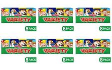 Kellogg's Variety Pack Assorted Breakfast Cereals 8 Pack x 6
