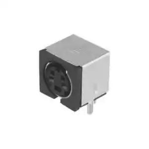CONN RCPT FMALE MINI DIN 4P SLDR - Picture 1 of 1