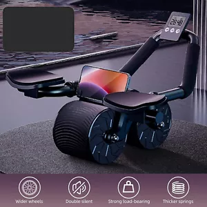 Abdominal Trainer Ab Roller Fitness Equipment Abdominal Trainer Roller for Home - Picture 1 of 12