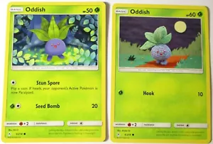 Oddish 5/214 & 6/214 S&M Unbroken Bonds 2 Pokemon Karte - Bild 1 von 1