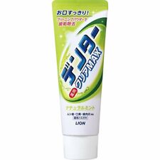 Japanese LION Denter Clear MAX Medicated Toothpaste Natural mint 140g