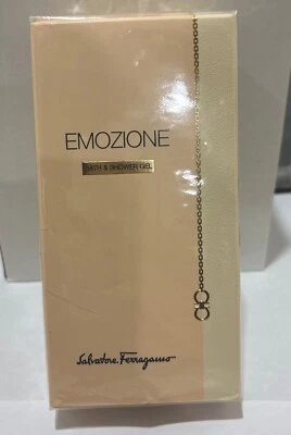 Gel de baño y ducha Salvatore Ferragamo Emozione 6,8 OZ nuevo paquete sellado Foto 1 de 3