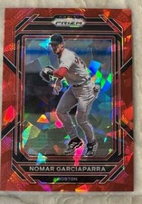 2023 Panini Prizm Baseball Red Ice Prizm #201 Nomar Garciaparra Boston Red Sox