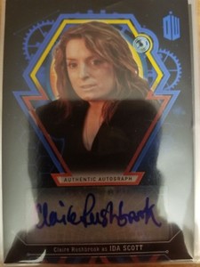 2016 Doctor Who Extraterrestrial Encounter Claire Rushbrook Ida Scott AUTO 07/25