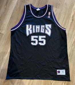 Vintage Sacramento Kings Jason Williams Champion Basketball Jersey 52 Mens XXL - Picture 1 of 12