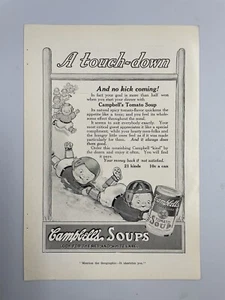 1915 Campbell's Soups Print Ad - A touch down - Picture 1 of 1