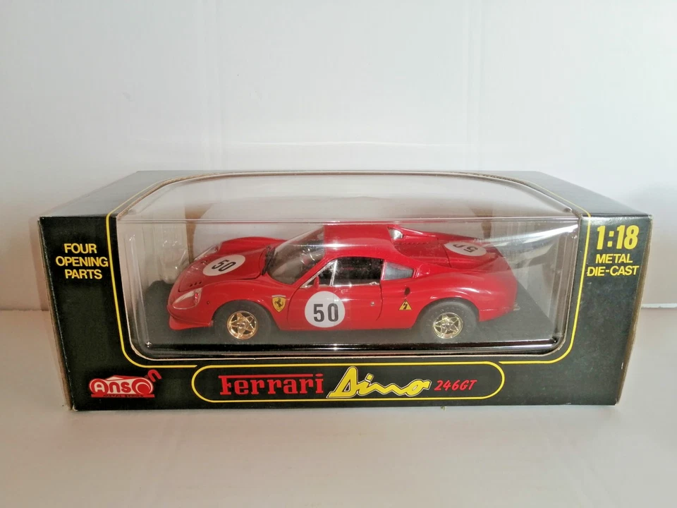 FERRRARI DINO 246 GT ANSON SCALA 1/18 - Immagine 1 di 1