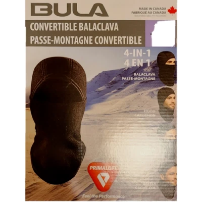 Bula Convertible Balaclava (S/M, Black )-NEW IN BOX