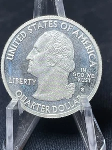 2009 S Silver Proof Washington Quarter, Puerto Rico, 90% Silver - Picture 1 of 2
