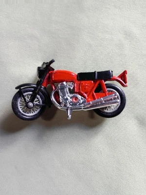 Matchbox Superfast 1974 rojo Hondarora motocicleta escape plateado Lesney hecho en Reino Unido Foto 1 de 4