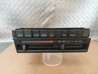 1986-1989 OEM Honda Accord AC Heater Climate Temp control Unit - Image 1 of 4