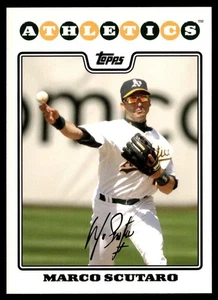 2008 Topps Marco Scutaro Oakland Athletics #118 - Picture 1 of 2
