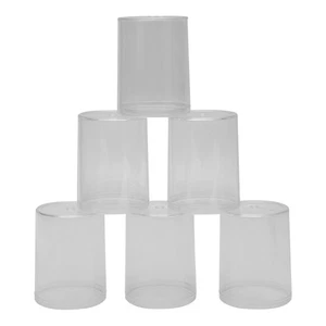Caja de almacenamiento redonda de 6 piezas mini figuras vitrinas para modelos estatuilla pequeña - Imagen 1 de 12