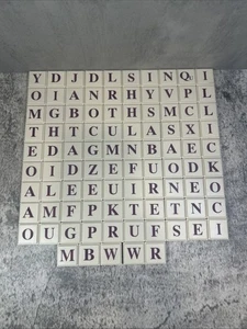 1997 UPWORDS 3-Dimensionales Wortspiel - NUR 95 Ersatzplättchen - Milton Bradley - Bild 1 von 1
