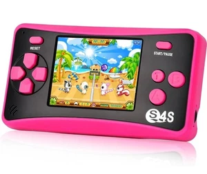 Handheld Game for Kids Ages 4-10, Upgraded, 142 Classic Mini Games--pink - Picture 1 of 6