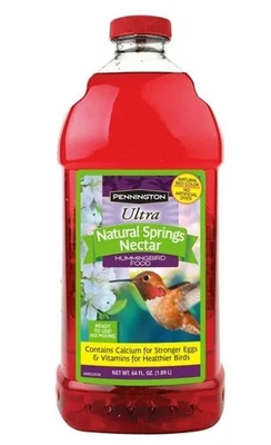 Pennington Ready-to-Use Ultra Hummingbird Food, No Artificial Dye, 64 oz - Image 1 of 4