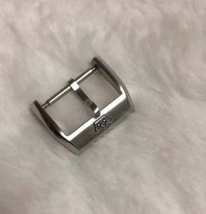 Vintage Nos Original 18MM Marvin Edelstahl Uhrenschließe - Bild 1 von 4