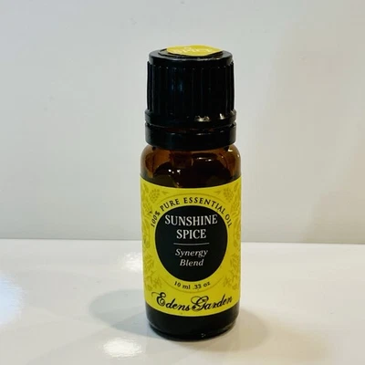 ☀️ EDEN’S GARDEN SUNSHINE SPICE ÓLEO ESSENCIAL 100% PURO 0,33 OZ 50% CHEIO ☀️ - Imagem 1 de 3