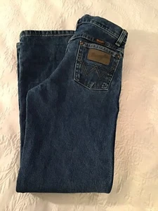 WRANGLER George Straight Classic Western Boys Jeans 12 REG Adjustable 1013BGSHD - Picture 1 of 7