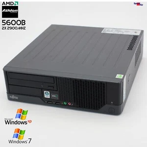 PC COMPUTER FUJITSU ESPRIMO E5635 D2904 RS-232 PORT WINDOWS XP AMD 5600B 4GB RAM - Bild 1 von 6