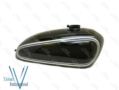 For Norton P11 N15 Matchless G15 G80CS Steel Scrambler Competition Fuel Tank New - Изображение 1 из 4