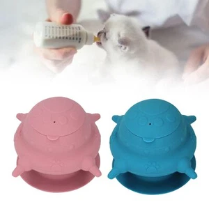 Silicone Puppy Milk Feeder 4 Nipples Small Puppy Nursing Station For Kitten NHE - Picture 1 of 28