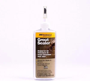 Miracle Sealants GRT SLR, Grout Sealer, 6 oz - Picture 1 of 7