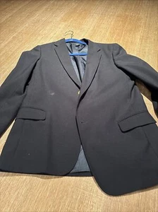 Lands End Boys Navy Blazer Size 20 - Picture 1 of 5