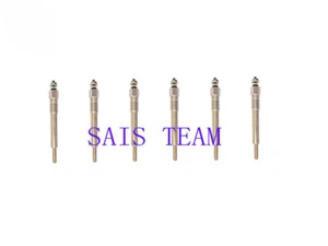 ISUSU 6HK1 Glow Plugs Fits NPR NQR NHR Excavator Generator Forklift etc - Picture 1 of 2