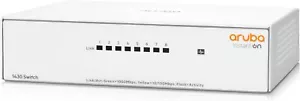 HPE Instant On 1430 8-Port Gb Unmanaged Layer 2 Ethernet Switch R8R45A#ABA - Picture 1 of 6