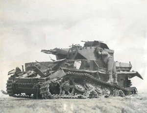 WW2 WWII Photo Destroyed German Panzer IV Tank World War Two Germany / 4203 - Picture 1 of 1
