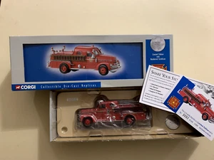 Corgi Edizione limitata Fire Rescue 1/50 Seagrave Anniversary US50501 - Foto 1 di 3