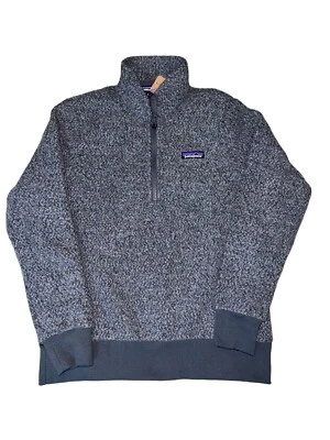 NWT PATAGONIA Womens Woolyester 1/4 Zip Pullover Fleece Sweatshirt Size Small - Image 1 of 4