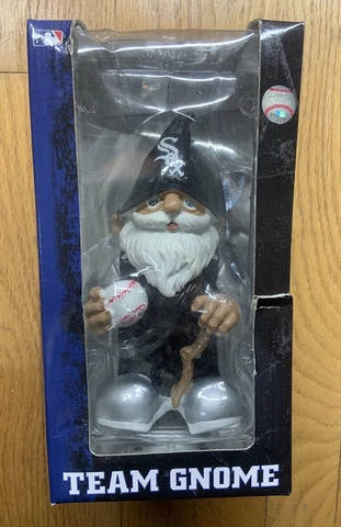 FOREVER COLLECTIBLES-MLB TEAM GNOME -  CHICAGO WHITE SOX-NIB-RARE 10.5” Cover
