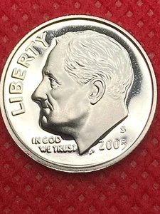 2005-S        Roosevelt Dime   Gem Quality From Proof - Picture 1 of 4