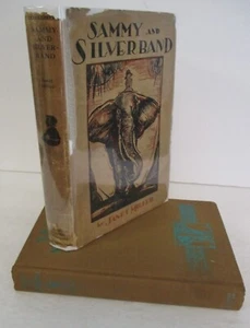 Janet Miller, SAMMY AND SILVERBAND, Tale of the African Jungle 1931 1st Ed in DJ - Picture 1 of 8