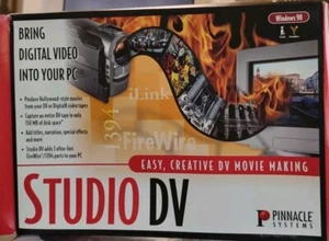 Pinnacle Studio DV Pro Editing Software Windows 98 2000 NEW OPEN BOX - Picture 1 of 7