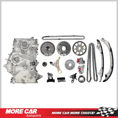 Timing Chain Kit Oil Pump w/ VVT for 05-12 Toyota Tacoma 2010 4Runner 2.7L L4 - Image 1 of 4