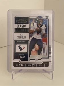2023 Panini Contenders - Season Ticket #40 C.J. Stroud (RC) - Picture 1 of 2